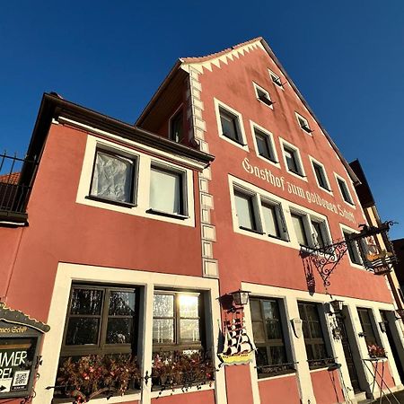 מרקטברייט Gasthof Zum Goldenen Schiff - Lehm, Stil & Altstadtflair מראה חיצוני תמונה